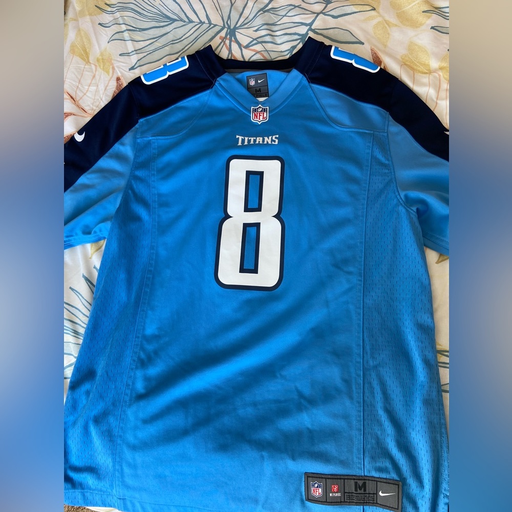 Nike NFL onfield Marcos Mariota Tennessee Titans #8 for Men!